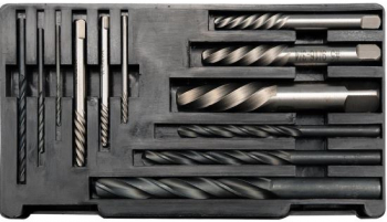 Set dispozitive Yato YT-0591 pentru extras suruburi rupte 12 buc HSS