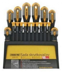 Set surubelnite profesionale Strend Pro SK-2250191 18 buc. in stativ 