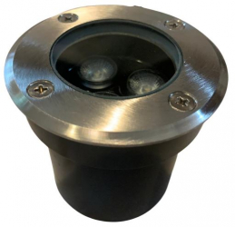 Spot exterior pentru pardoseala Azur-3 Otel inoxidabil IP67 Led 3W 300 lm lumina naturala incastrabil