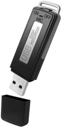 Stick USB Reportofon iUni MTK98 Memorie interna 8GB Inregistrare Audio 