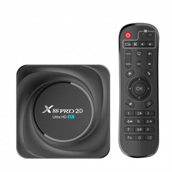 Mini PC Tv Box Techstar® X88 Pro 20 Procesor RK3566 Android 11 UHD 8K HDR 8GB RAM LPDDR4 128GB ROM WiF 