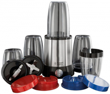Blender Nutri Russell Hobbs 23180-56 Nutri Boost 700 W 15 bucati 2 lame din otel inoxidabil argintiu / negru 