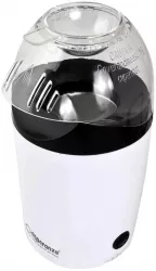 Masina de popcorn Esperanza EKP006 1200W 270 ml Gata in 2 min Fara grasimi Alb 