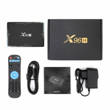 Smart TV Box Mini PC Techstar® X96H Android 9 4GB + 32GB ROM 6K HDR WiFi 5Ghz Bluetooth HDMI IN/OUT Al 