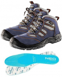 Bocanci de lucru S1P SRA piele caprioara talpici/branturi marimea 41 NEO 