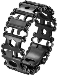 Curea iUni compatibila cu Apple Watch 1/2/3/4/5/6/7 42mm Multifunctionala 29 in 1 Otel Inoxidabil Black 