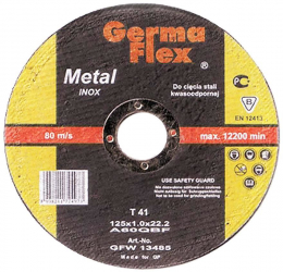 Disc debitat inox 125x1 mm Germa Flex 