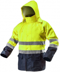 Geaca de lucru tesatura Oxford impermeabila galben model Visibility marimea M/50 NEO 