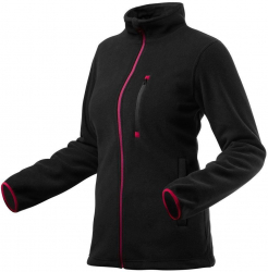 Geaca din lana polara pentru femei model Woman Line negru marimea L/40 NEO 