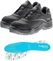 Pantofi de lucru S3 SRC nabuc protectie compozit talpici/branturi marimea 44 NEO 