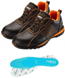 Pantofi de lucru SB SRA piele protectie metalica talpici/branturi marimea 40 NEO 
