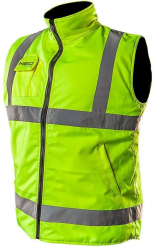 Vesta de lucru cu 2 fete reflectorizanta galben model Visibility marimea L/52 NEO 