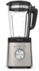 Blender Tesla BL601BX 1400W cana sticla 1.75l puls amestecare curatare zdrobire gheata incolora/inox 