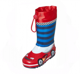 Cizme de cauciuc pentru copii Playshoes Rasing Car 24 