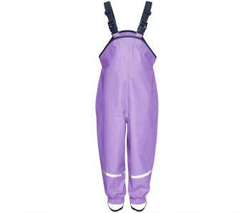 Salopeta de ploaie pentru copii Playshoes Light Lilac impermeabila 128 