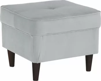 Taburet gri nuc Rufino MG 40x40x40 cm 