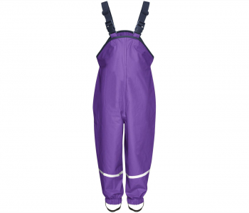 Salopeta de ploaie pentru copii Playshoes Violet impermeabila 128