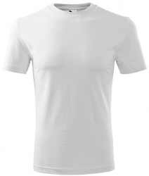 Tricou barbati clasic MALFINI alb 