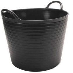 Galeata FLEXTUB din plastic neagra Nr.1 25 L - RUBI-88771 