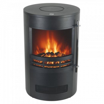 Semineu electric FKK 14 cilindric 2 trepte de incalzire 1000/2000 W Led 