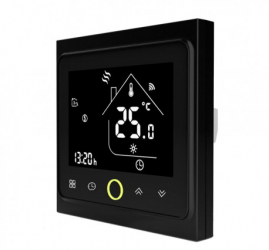Termostat Techstar® Smart TH-20W Wireless 16A 3500W Google Home Alexa Tuya Senzor Pardoseala Ecran LE 