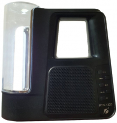 Boxa Portabila Wireless Bluetooth/TF Card/USB/FM LED Lanterna Lumina Alba 5W Negru 