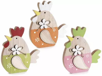Set 3 figurine Gaini 15x2x17 cm 