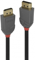 Cablu Lindy 1m DisplayPort 1.4 Anthra 