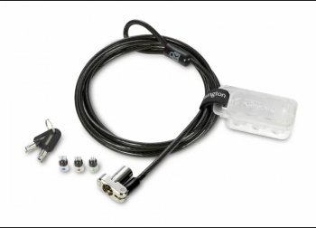CABLU securitate KENSINGTON pt. notebook 3-in-1 slot standard / Nano / Wedge cheie standard conectare one-click1.8m cablu otel carbon 