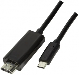 CABLU video LOGILINK adaptor USB 3.1 Type-C T la HDMI T 3m rezolutie maxima 4K UHD 3840 x 2160 la 60 Hz negru and UA0330 and 