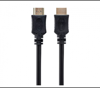 CABLU video SPACER HDMI T la HDMI T 1m conectori auriti rezolutie maxima 4K 3840 x 2160 la 60 Hz negru and SPC-HDMI4L-1M and 