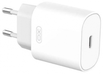 Incarcator Retea XO L91 25w PD Quick charge Type-C Alb 