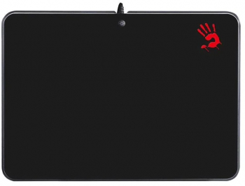 Mouse PAD A4Tech and RGB Gaming and gaming cu led cauciuc si material textil 358 x 256 x 2.6 mm negru and MP-50RS and