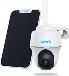 Camera de supraveghere Reolink Go PT cu panou solar baterie reincarcabila 4G - LTE vizibilitate aproape 360 and deg 