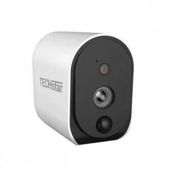 Camera Supraveghere IP Techstar® PIR L3 Cu Acumulatori FullHD 1080P Senzor PIR NightVision IR cu Detecta 