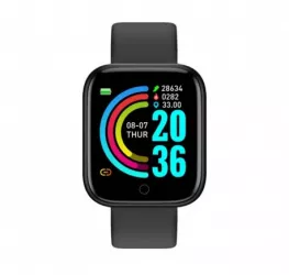 Ceas Smartwatch Techstar® Y68 1.30 inch IPS Bluetooth 4.0 Monitorizare Puls Tensiune Alerte Sedentarism 