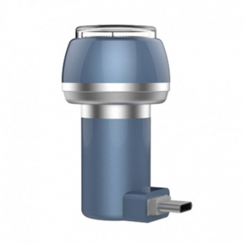 Aparat de Ras Techstar® VSH101 Lama Dubla Portabil USB Type-C Gri