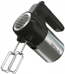 Mixer de mana Tesla MX301BX 300W 5 viteze Turbo Inox / Negru 