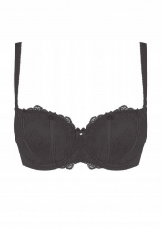 Sutien din dantela Sorbet U Black 75 G 