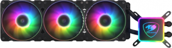 Cooler Procesor AiO Liquid Cooling Cougar Aqua ARGB 360 3x 120mm 
