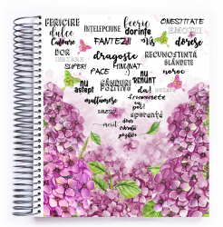 Agenda datata 2024 Interior MULTICOLOR Organizator Planificator Planner pentru motivatie si productivitate HYD7821 