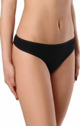 Chiloti dama model String Conte Elegant LST 2000 - Nero 98 M 