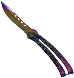 Cutit Briceag fluture Future Knife 25 cm multicolor 