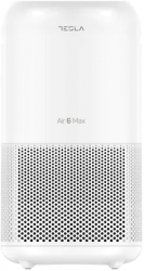 Purificator de aer Tesla Air 6 MAX 400 m3/h Filtru HEPA Carbon activ Catalyst lumina UV-C Senzor calitate aer Sleep Mode Alb 