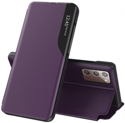 Husa pentru Samsung Galaxy Note 20/Note 20 5G Piele ecologica Purple 