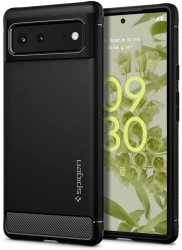 Husa de protectie compatibila cu Google Pixel 6 PU Negru 