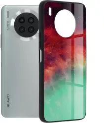 Husa de protectie compatibila cu Huawei nova 8i/Honor 50 Lite PC Turcoaz 