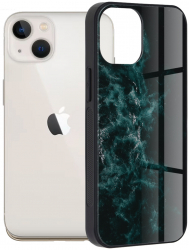 Husa de protectie compatibila cu iPhone 13 mini PC Albastru 