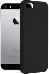 Husa Protectie pentru iPhone 5/5s/SE Ergonomic Soft Edge Silicon Flexe O5329 Silicon Flex Negru 