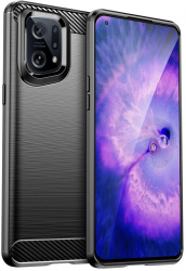 Husa Cu Grad Ridicat de Protectie pentru Oppo Find X5 Xtreme Armor B2997 Thermoresistant plastic Intense Darkness 
